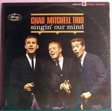 LP gebruikt - The Chad Mitchell Trio - Singin Our Mind, Verzenden, Zo goed als nieuw, Overige formaten