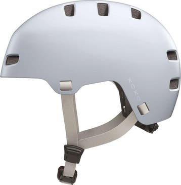 Abus helm XoXo aqua blue M 54-58cm, Fietsen en Brommers, Fietsaccessoires | Fietshelmen, Ophalen of Verzenden, Zo goed als nieuw