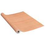 vidaXL Meubelfolie zelfklevend 500x90 cm PVC Japans, Verzenden, Nieuw, Beige
