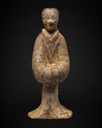 Oud-Chinees, Han-dynastie Terracotta Polychrome terracotta