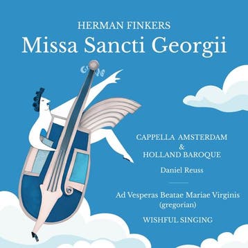 cd - holland baroque herman finkers capp - FINKERS MISSA..., Verzenden, Zo goed als nieuw