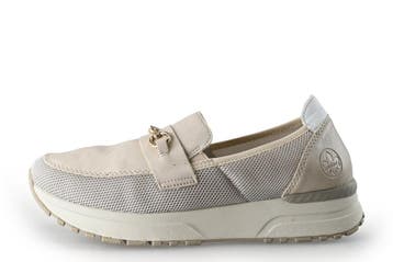 Rieker Instappers in maat 39 Beige, Verzenden, Zo goed als nieuw, Rieker, Instappers