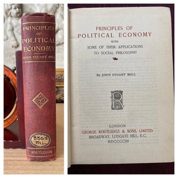 John Stuart Mill - Principles of Political Economy - 1903
