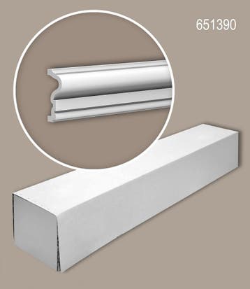 Profhome 651390-box 1 doos 8 lijsten Wandlijst Fries | 16 m, Verzenden, Nieuw