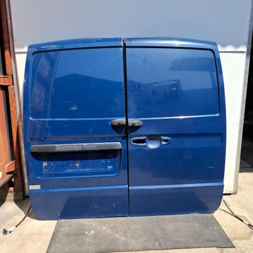 Achterdeur links en rechts Mercedes Vito w639 Blauw, Gebruikt, Deur, Ophalen of Verzenden, Links