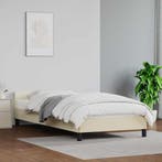 Ledikant 80x200 kunstleer | retourdeal 66% korting, Overige materialen, Verstelbaar, Eenpersoons, Nieuw