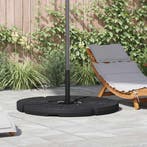 vidaXL Parasolvoeten waaiervormig 4 st zwart, Tuin en Terras, Parasols, Verzenden, Nieuw, Parasolvoet