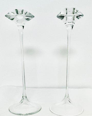 Kosta Boda - Kjell Engman - Kaarsenhouder (2) - Kristal -
