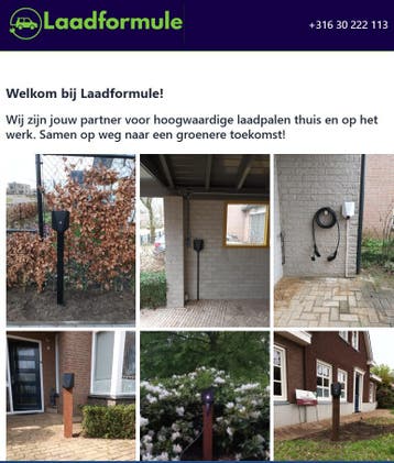Laadpaal thuis of zakelijk geinstalleerd met ERE registratie, Nieuw, Laadpaal en Laadkabel