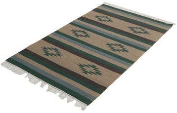 Kelim - Vloerkleed - 160 cm - 90 cm - Naturfarben, Nieuw