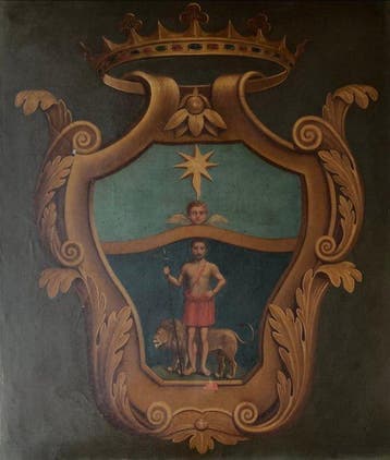 Italiaanse school (XVIII) - Stemma nobiliare, Antiek en Kunst