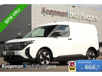 Ford E-Transit Courier | Zakelijke Lease v.a. €482.47 pm, Automaat, Wit, Elektrisch, Nieuw