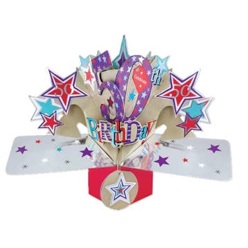 50th HAPPY BIRTHDAY - STARS, Ophalen of Verzenden, Gelopen