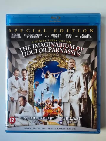 THE IMAGINARIUM OF DOCTOR PARNASSUS (BLURAY), Verzenden, Gebruikt