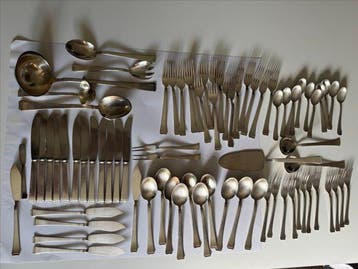 WMF - Bestekset voor 12 personen (78) - Model Art Deco 2500