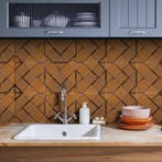 Zelfklevende Mozaïek Tegel - Afimera Copper Glass Mat -, Ophalen of Verzenden, Nieuw