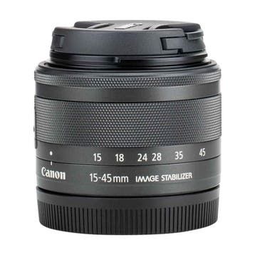 Canon EF-M 15-45mm f/3.5-6.3 IS STM met garantie, Audio, Tv en Foto, Fotografie | Lenzen en Objectieven, Ophalen of Verzenden