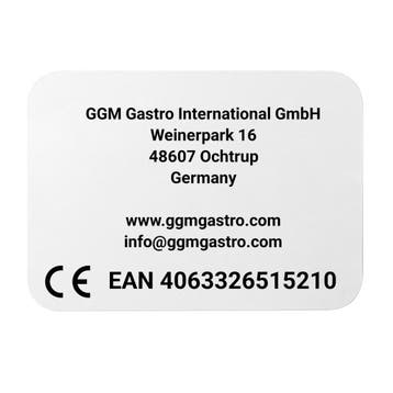 GGM Gastro | Barkoeledag ECO - 1462x513mm - met 4 laden - |, Verzenden, Nieuw in verpakking