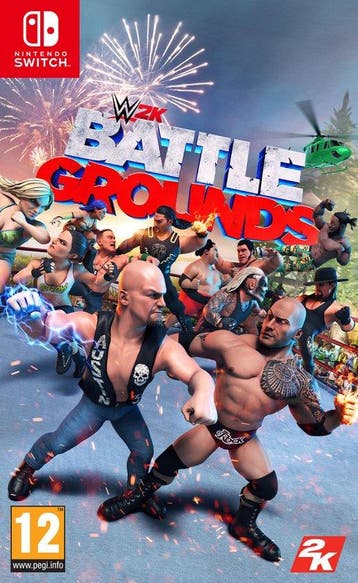 Switch WWE 2K Battlegrounds, Verzenden, Zo goed als nieuw