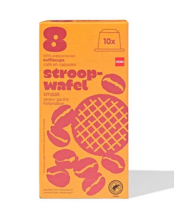 HEMA Koffiecups stroopwafel - 10 stuks 3 voor 8.99, Verzenden, Nieuw