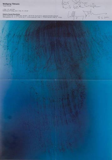 Wolfgang Tillmanns (1968) - Super Collider exhibition poster