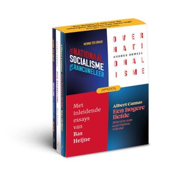 Bas Heijne: Drie Beroemde Essays Tegen Nationalisme | Nieuw, Ophalen of Verzenden, Nieuw, Bas Heijne; Menno Braak; George Orwell; Albert Camus