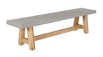 Dining Tuinbank - Judy - Beton Look - 250 cm - The Outsider, Verzenden, Nieuw