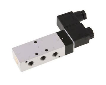 5/2 G1/8 Magneetventiel 12V DC 3-10bar/42-140psi Airtec, Verzenden, Nieuw