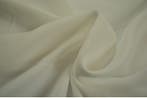 15 meter chiffon stof - Gebroken wit, 120 cm of meer, Wit, Ophalen of Verzenden, Polyester