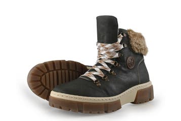 Rieker Snowboots in maat 42 Groen, Kleding | Heren, Overige kleuren, Verzenden, Overige typen, Zo goed als nieuw