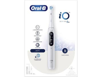 Oral-B iO 6 - Elektrische Tandenborstel - 5 Poetsstanden -, Verzenden, Zo goed als nieuw