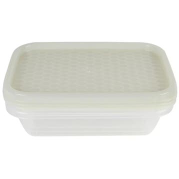 Benson Vershoudbakjes 1,1 ltr 3-delig (Keuken), Ophalen of Verzenden, Nieuw