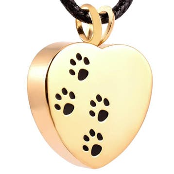 Fako Bijoux - Ketting - Ashanger / Assieraad - Hartje Met, Verzenden, Nieuw