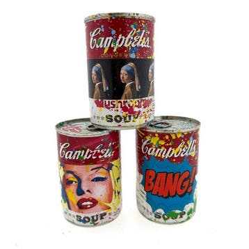 Koen Betjes (1992) - Campbell’s POP Party (3 pieces), Antiek en Kunst