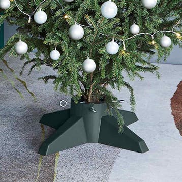 vidaXL Kerstboomstandaard 55,5x55,5x15 cm groen, Verzenden, Nieuw