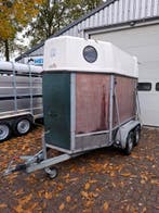 Sluis 2-Paards Paardentrailer Van 1e Eigenaar Met Gietvloer, Ophalen, Gebruikt, 2-paards trailer