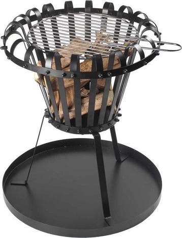 Vuurkorf met Asplaat - Ø 55 cm, Verzenden, Nieuw