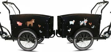 Boerderij dieren Bakfies-, decoratie sticker set (1170.BF.02, Verzenden, Nieuw, Overige typen
