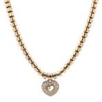 Gouden vintage Chopard Happy Diamonds collier 18 kt, Sieraden, Tassen en Uiterlijk, Kettingen, Ophalen of Verzenden, Nieuw