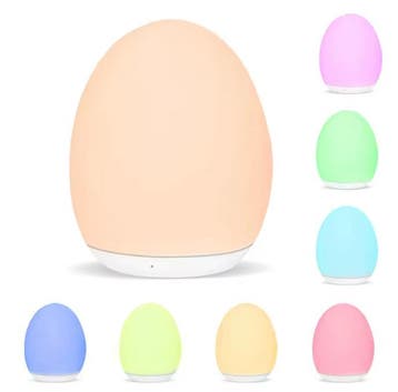 7-kleuren Nachtlampje – RGB LED Bedlamp Dimbaar met Touch, Verzenden, Nieuw