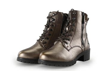 Mustang Snowboots in maat 37 Goud, Kleding | Dames, Overige kleuren, Verzenden, Snowboots, Zo goed als nieuw