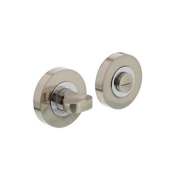 Deurbeslag | Wc-sluiting | Intersteel (Zamak, Nikkel), Verzenden, Nieuw