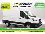 Ford E-Transit L2H2 Trend 68 kWh | Snelladen | SOH 98% |, Automaat, Wit, Elektrisch, Nieuw