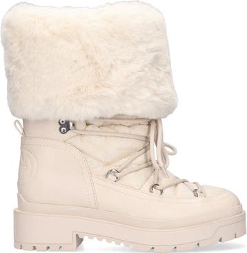 Guess - maat 39- Larya Dames Vachtlaarzen - Cream, Verzenden, Nieuw