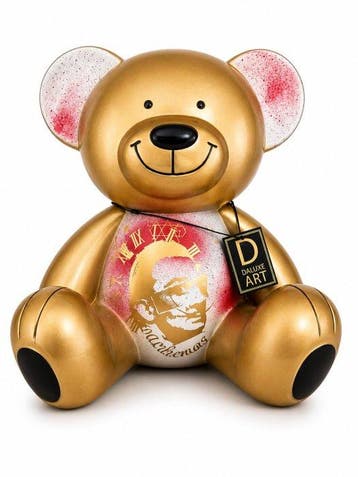 Daluxe Art (1999) - Golden Dali Bear, Antiek en Kunst