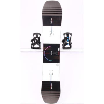 155 snowboard SALOMON HUCK KNIFE 2024, Black/red, CAMBER, Verzenden, Gebruikt