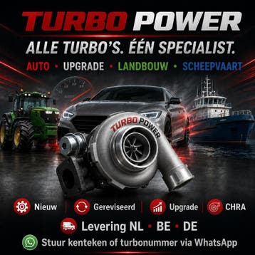 Tractor Turbo Landbouw John Deere Fendt Deutz Case IH Perkin, Ophalen of Verzenden