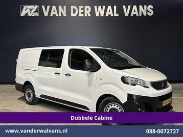 Peugeot Expert | 2.0 BlueHDI 123pk L3H1 Dubbele Cabine Euro6, Gebruikt, Euro 6, Wit, Dealer onderhouden