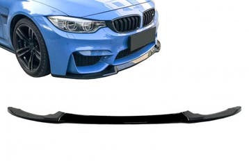 Voorspoiler BMW M4 F82 / F83 Coupe / Cabrio Glanzend Zwart, Ophalen of Verzenden, Nieuw