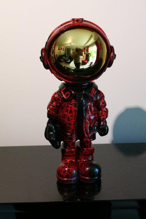 RichART - Astronaute version LOVE, Antiek en Kunst, Kunst | Designobjecten